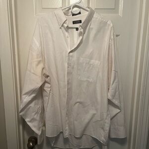 Chaps Classic White Dress Shirt